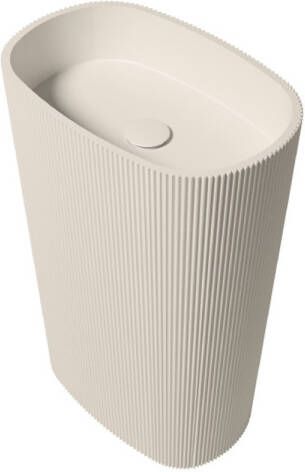 Zydra Vrijstaande Waskom Olympia 55x36 cm Natural