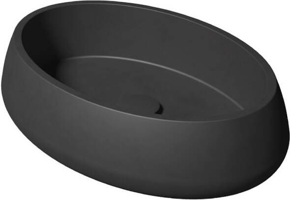 Zenon Waskom Elipse 60x42 cm Negro