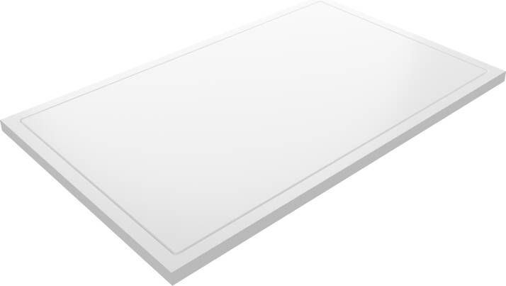 Balmani Endless douchebak 140 x 90 cm Solid Surface mat wit