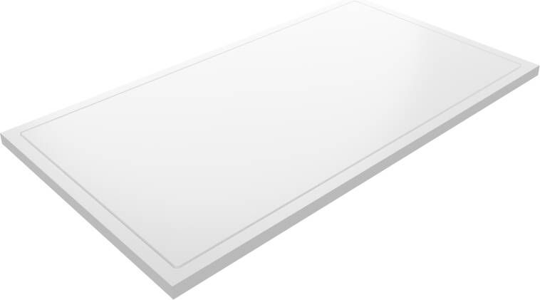 Balmani Endless douchebak 160 x 90 cm Solid Surface mat wit