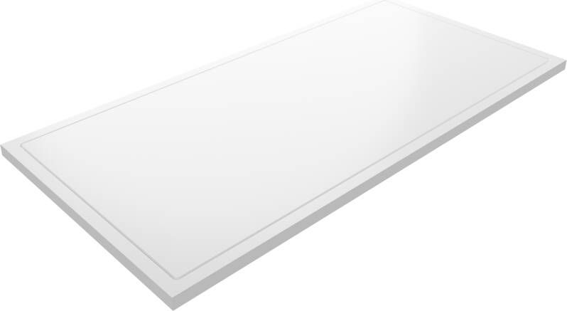 Balmani Endless douchebak 180 x 90 cm Solid Surface mat wit