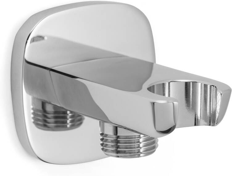 Blaufoss Enjoy Softline Douchekophouder met doucheslangaansluiting 1 2" glanzend chroom