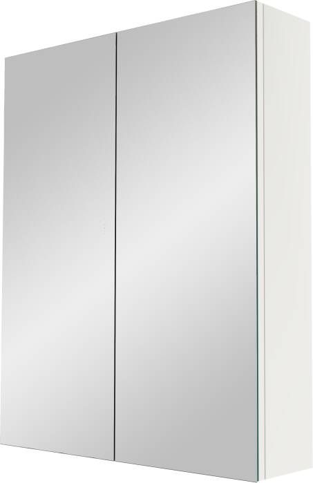 Linie Montro spiegelkast 60 x 75 cm mat wit