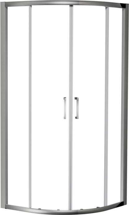 Luca Varess Talan douche schuifdeur 90 x 200 cm helder glas mat chroom profiel