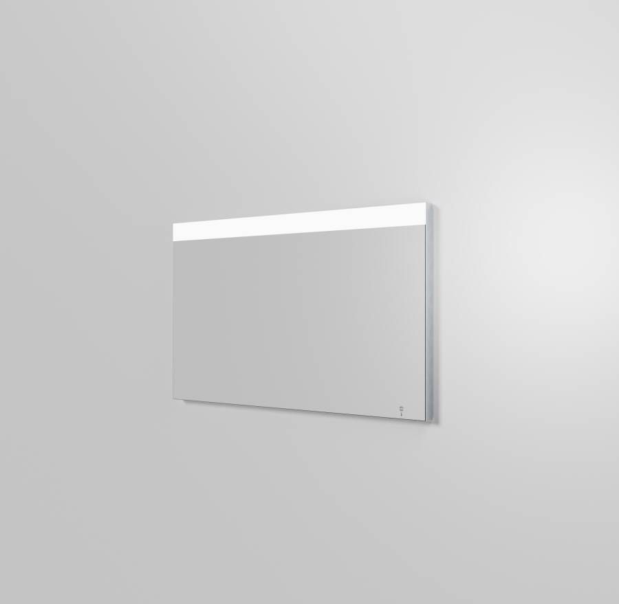 Storke Lucera rechthoekig badkamerspiegel 120 x 70 cm met spiegelverlichting