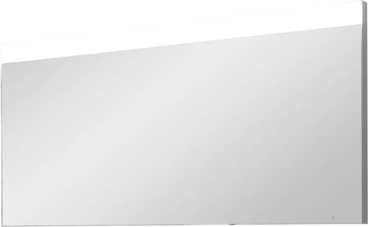Storke Lucera rechthoekig badkamerspiegel 150 x 70 cm met spiegelverlichting en anti-damp