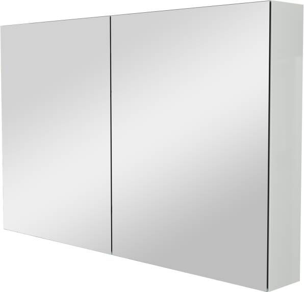 Storke Reflecta spiegelkast 120 x 75 cm hoogglans wit
