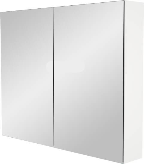 Storke Reflecta spiegelkast 95 x 75 cm mat wit