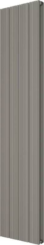 Vipera Mares dubbele handdoekradiator 37 5 x 180 cm centrale verwarming zijdegrijs zij- en middenaansluiting 1477W