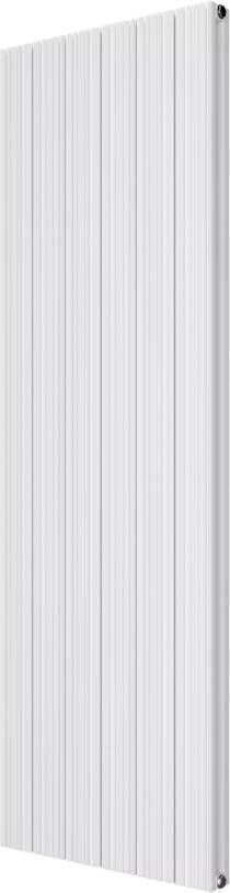 Vipera Mares dubbele handdoekradiator 56 5 x 180 cm centrale verwarming mat wit zij- en middenaansluiting 2159W