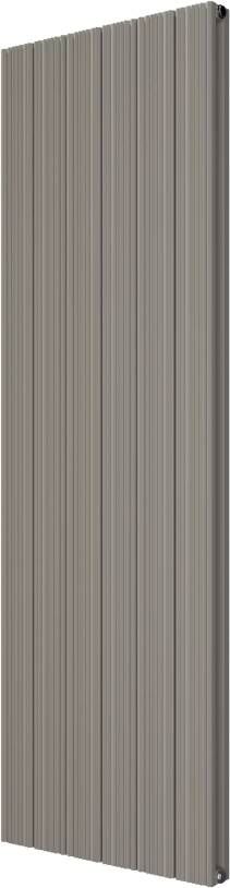Vipera Mares dubbele handdoekradiator 56 5 x 180 cm centrale verwarming zijdegrijs zij- en middenaansluiting 2159W