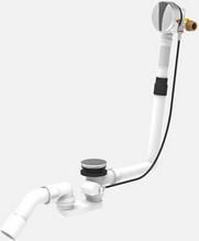 1219 Wiesbaden Badafvoer en overloopcombinatie met vulfunctie en pop-up waste chroom