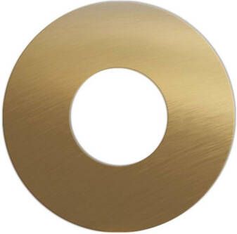 Brauer Gold Edition overloopring voor wastafels 35mm geborsteld messing PVD - Foto 2
