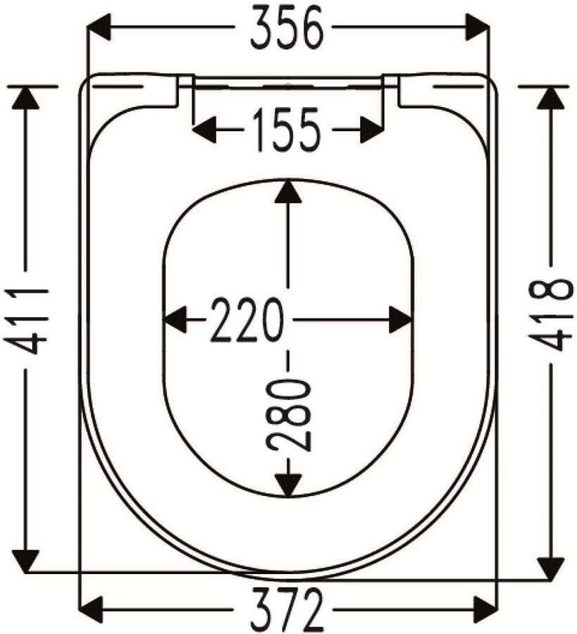 Cedo Toiletzitting Met Deksel Tropea Beach Duroplast Softclose En Take Off Systeem Wit