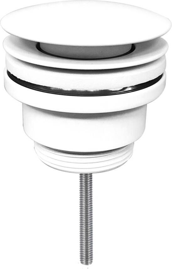 Differnz pop up afvoerplug design voor fontein mat wit - Foto 2