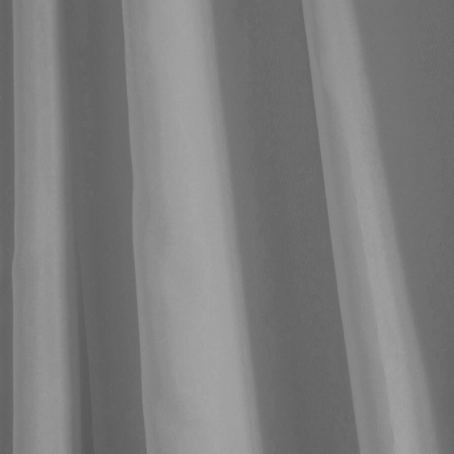 Differnz Base douchegordijn waterdicht 100% PEVA grijs 180 x 200 cm