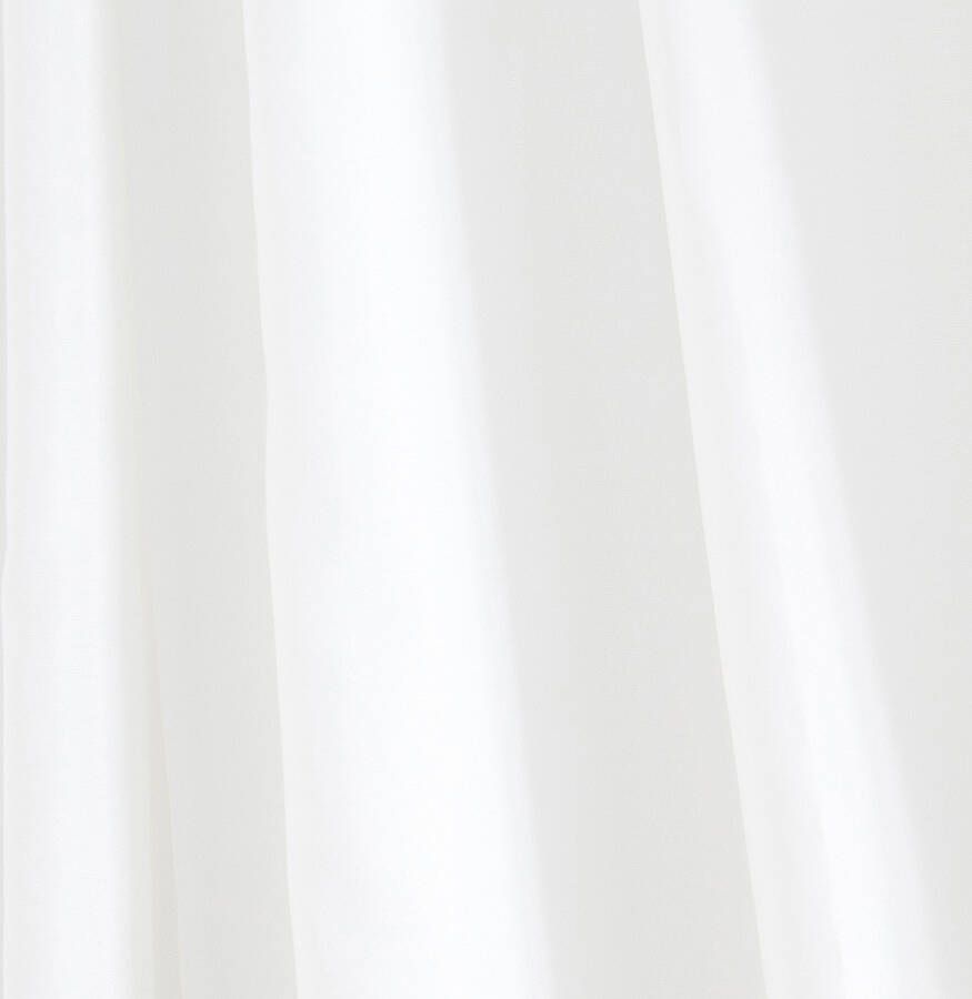 Differnz Color douchegordijn verzwaarde onderzoom 100% Polyester wit 120 x 200 cm - Foto 2