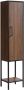 Differnz Industrial kolomkast 35x160x30cm FSC MFC board hout Walnut mat 36.011.94 - Thumbnail 2