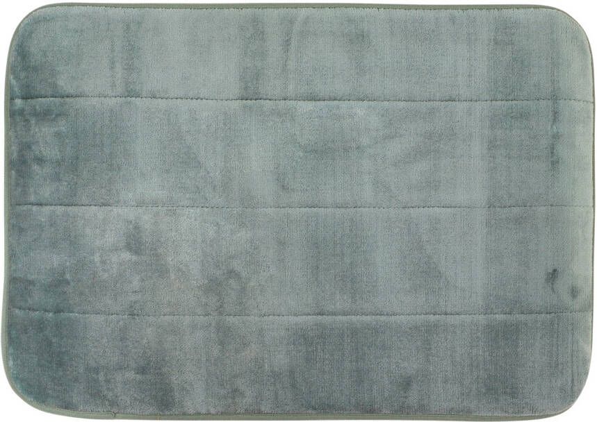 1105 Differnz Relax badmat microfiber normal foam 60 x 40 cm groen