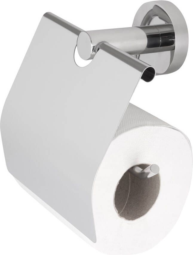 Differnz Toiletrolhouder TRH Met Klep 10x10 cm Chroom