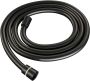 Brauer Mat zwarte Black Carving thermostatische inbouw regendouche 3-weg omstelling SET met 30 cm douchekop en gebogen muurarm 3-standen handdouche doucheslang en geintegreerde glijstang - Thumbnail 13