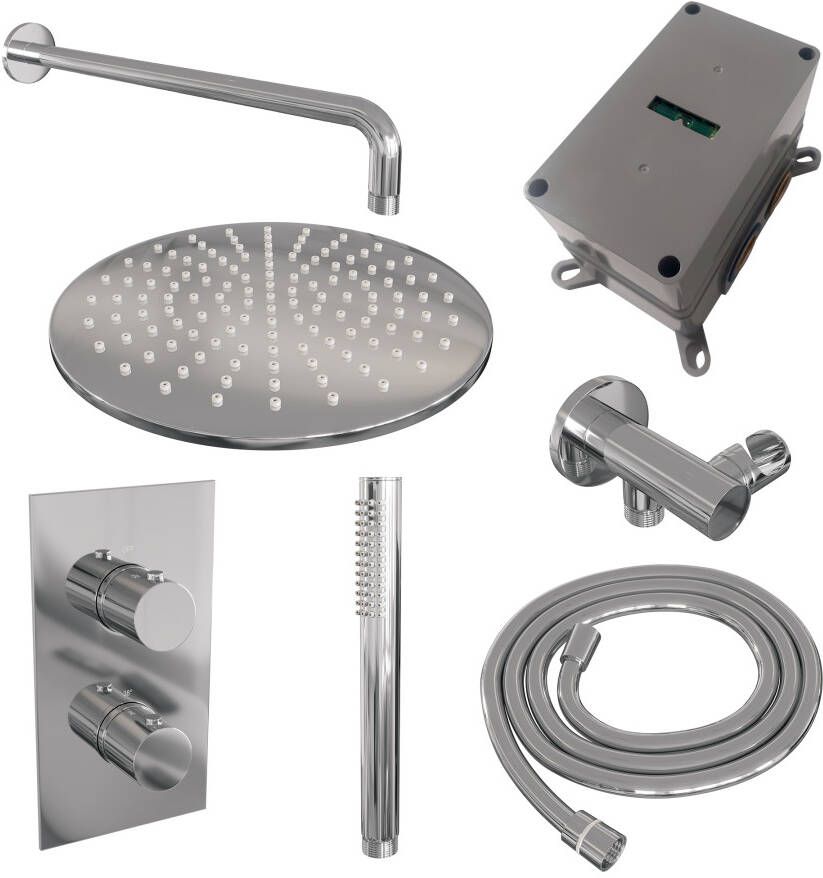 Brauer Chrome Edition thermostatische inbouw regendouche