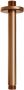Brauer Copper Carving Regendoucheset inbouw hoofddouche 30 cm 2 functies inclusief inbouwdeel handdouche Staaf 1 stand PVD geborsteld koper 5-GK-126 - Thumbnail 6