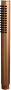 Brauer Copper Edition inbouwset met 3-weg thermostaat hoofddouche 20cm rechte wandarm 40cm staafhanddouche glijstang met aansluitbocht geborsteld koper PVD - Thumbnail 9