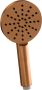 Brauer Copper Edition Regendoucheset inbouw hoofddouche 20cm Wandarm glijstang met inbouwdeel Gladde knoppen handdouche Rond 3 standen PVD geborsteld koper 5-GK-080 - Thumbnail 14