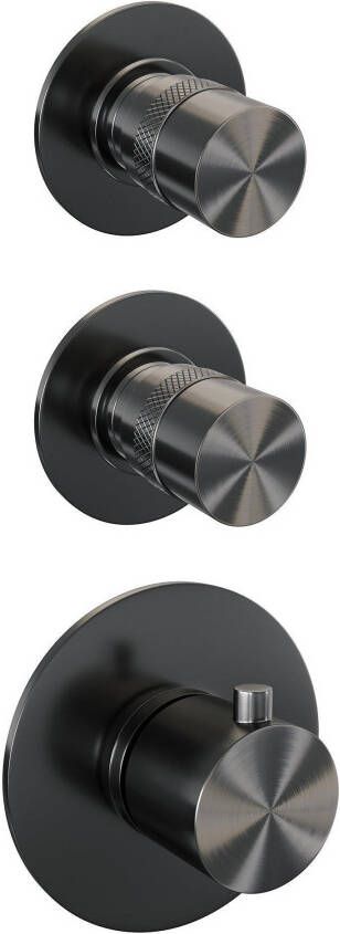 Brauer Gunmetal Edition thermostatische inbouw regendouche