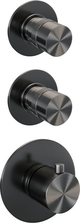 Brauer Gunmetal Edition thermostatische inbouw regendouche