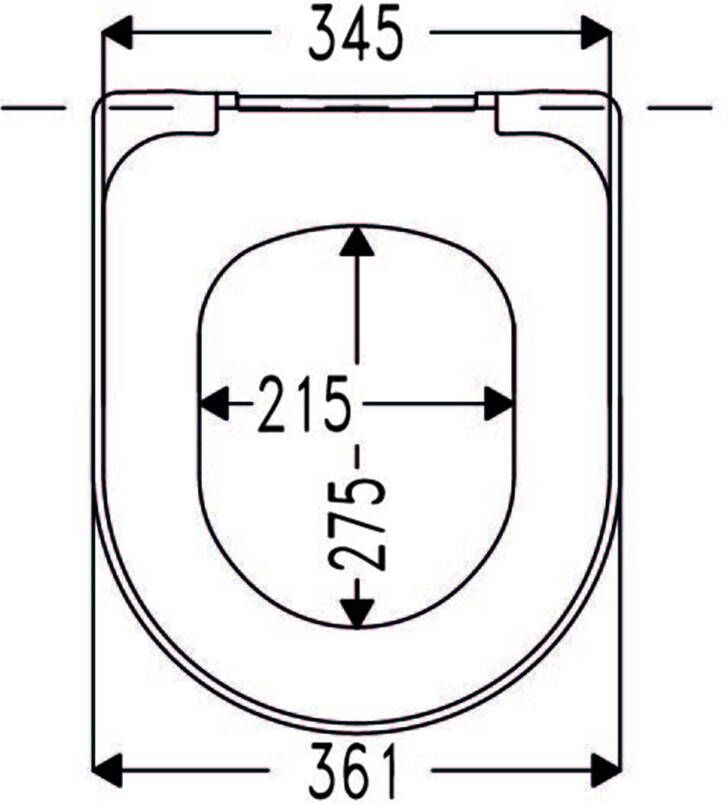 Cedo Toiletzitting Caldera Softclose Wit