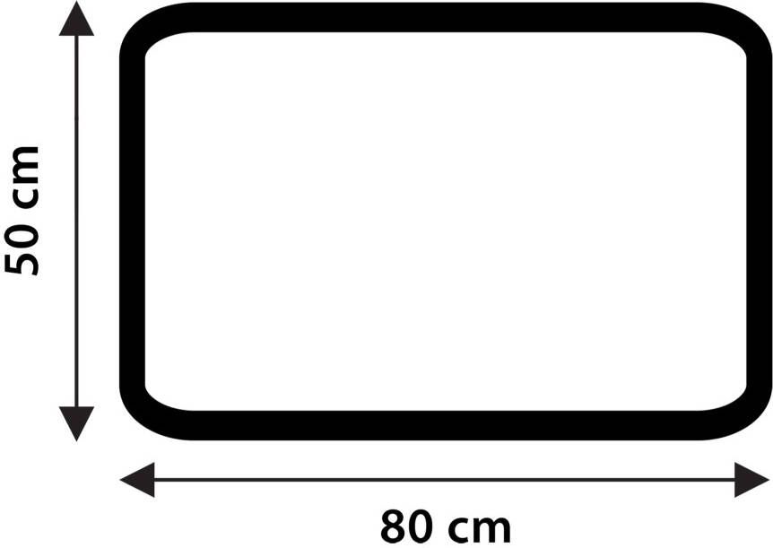 Differnz Candore badmat geschikt voor vloerverwarming 100% microfiber 50 x 80 cm donker groen