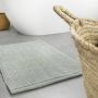 Differnz Candore badmat geschikt voor vloerverwarming 100% microfiber 50 x 80 cm licht groen - Thumbnail 2