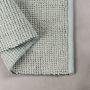 Differnz Candore badmat geschikt voor vloerverwarming 100% microfiber 50 x 80 cm licht groen - Thumbnail 3
