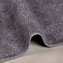 Differnz Initio badmat geschikt voor vloerverwarming 100% katoen 50 x 80 cm donkergrijs - Thumbnail 2