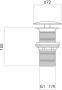 Differnz Ravano Fonteinset Beton donkergrijs inbouw muurkraan warm koud mat zwart 38.404.72 - Thumbnail 2