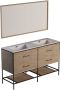 Differnz Industrial wastafel 140cm marmer - Thumbnail 2