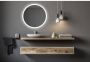 Gliss Design Circum ronde spiegel met LED-verlichting en spiegelverwarming 100cm - Thumbnail 3
