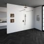 Saniclass Create inloopdouche vrijstaand 100x200cm profielloos met antikalk en 8mm veiligheidsglas geborsteld RVS 4JC7-100g - Thumbnail 6