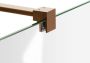 Saniclass Create inloopdouche vrijstaand 100x200cm profielloos met antikalk en 8mm veiligheidsglas geborsteld RVS 4JC7-100g - Thumbnail 8