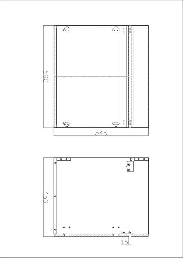 L&apos;aqua Badmeubel Slimline Basic 60 cm antraciet