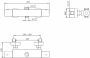 Wiesbaden Douchekraan Caral | Opbouw | Thermostaatkraan | 1-weg | hoh 15 cm | 2-knops | Rond | Chroom - Thumbnail 4