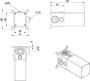 Wiesbaden Inbouwdeel Platinum Dreams Thermostatische Douchekraan met 2 Stopkranen - Thumbnail 6