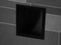 Wiesbaden Toiletrolhouder Inbouw Reserve 14x66x12cm Mat Zwart - Thumbnail 4