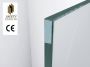 Wiesbaden Graffic inloopdouche 1000 x 2000 x 10 mm nano safety glass folie helder glas chroom 20.3757 - Thumbnail 7
