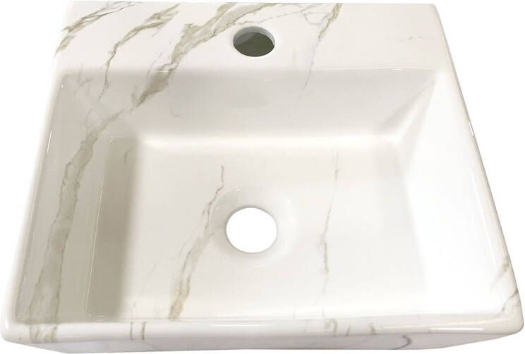 Wiesbaden Leto fontein 33 5 x 29 x 11 5 cm keramiek carrara