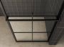Wiesbaden Maaz inloopdouche met raster en handdoekhouder 1000 x 2000 x 10 mm helder glas mat zwart 20.3961 - Thumbnail 6
