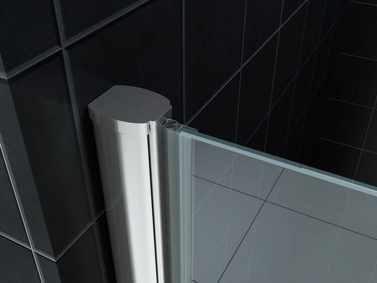 Wiesbaden nisdeur met profiel 900x2000 8mm NANO glas