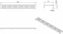 Wiesbaden rooster type 1 voor 3e generatie douchegoot 100 x 7 cm RVS 33.4225 - Thumbnail 4